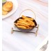 Eye Shape Bowl Snacks Platter With Wheels